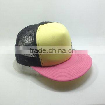 Custom Trucker Style Snapback Caps Sponge Mesh Cap With Printed photo-4