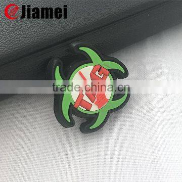 Custom popular safety high quality label silicon sticker for shoes