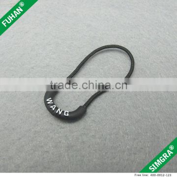 Popular Shape Brand Logo Durable PVC Zipper Sliders for Apparel photo-6