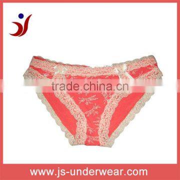 js-368 Competive price ladies sexy lace sleeping panty