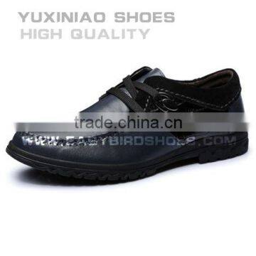 New Model Style Fashion Top Layer Leather Casual Shoes for Men Have Sample, Men Casual Shoes Fashion High Quality for Male photo-2