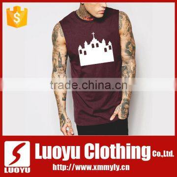 Wholesale mens tank top manufacturer 100 cotton tank top