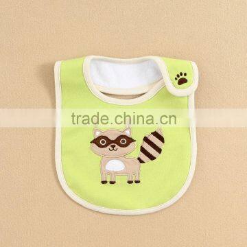2015 Lastest Embroidered Design Baby Cotton Bibs Sets High Quality(1422604) photo-2