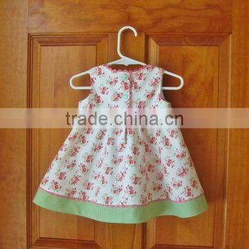Top Quanlity Toddler Clothing Flower Printing Korea Children Clothes Wholesale Ruffle Boutique Clothes Sets photo-3