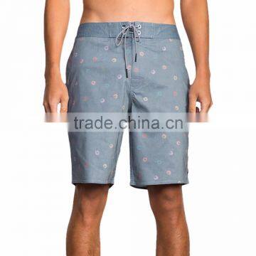 Summer Swim Trunk Blend Of Cotton Poly And Elastane 51% Cotton 43% Polyester Custom Short Beachwear Stretch Material Athletic photo-3