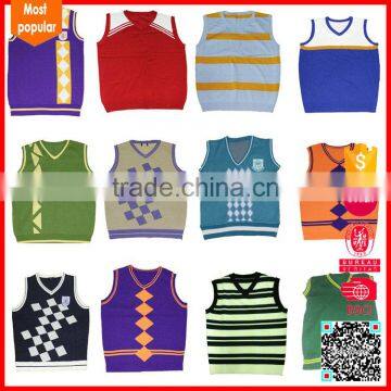 New arrival Africa computer knitted uniform school cardigan sweaters