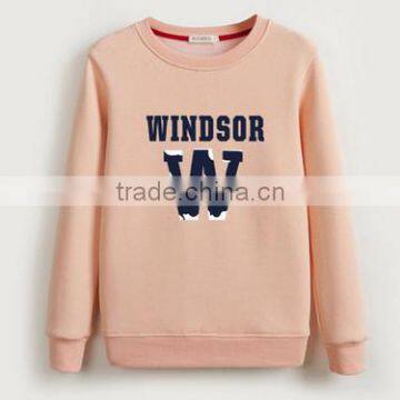 Customized Design Crewneck Pullover Fleece TC65/35 Cheaper Hoodies/sweatshirt photo-2