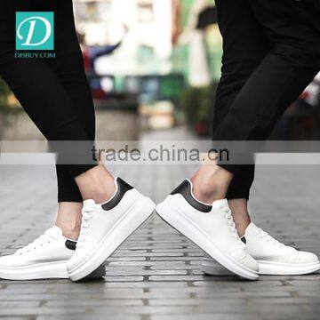 Newest Classic White Casual Shoes Footwear Men Breathable Walking Shoes