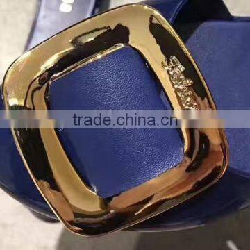 Big Square Button Women Melissa, Fashion Melissa Shoes for Adult photo-4