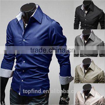 Hot product for 2015 latest new style fashion boy's shirt with cheap factory price