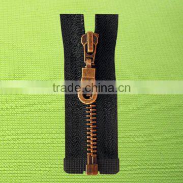 Middle East Hot Sale Custom Antique Brass Jeans Zipper Manufacturers photo-5