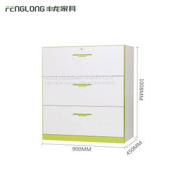 New Office Furniture 3 Drawer Steel Wide Lareral Filing Storage Cabinet photo-2