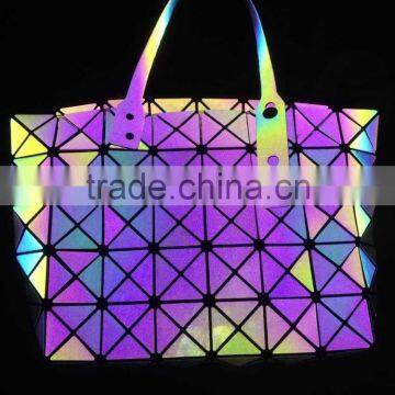 Newly Development Rainbow Color Reflective Material Fabric photo-6