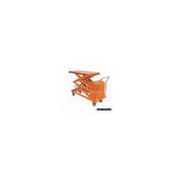 Electric lift table truck