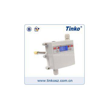 Tinko TKSD pipeline mounting 4-20mA temperature transmitters with LCD display