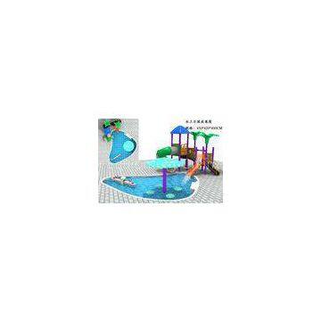 Mini Kids Aqua Park Equipment , Water Park Slides / mushroom