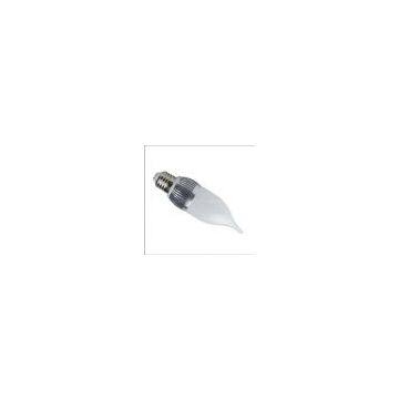 3w led candle bulbs with lamp base E26 E27