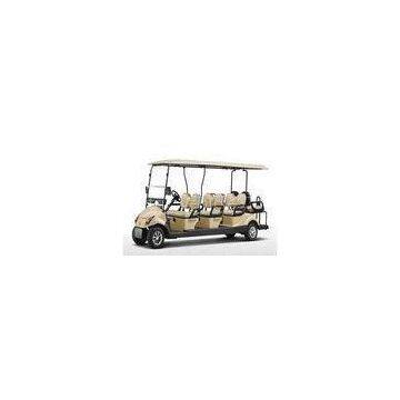 48V Battery Operated 8 Seater Golf Carts Golf Buggy For Modern Transport