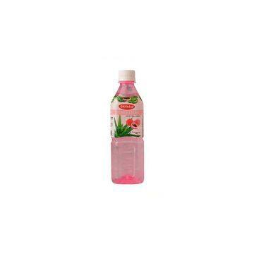 OKYALO Wholesale 500ml Aloe vera juice drink with Lychee flavor