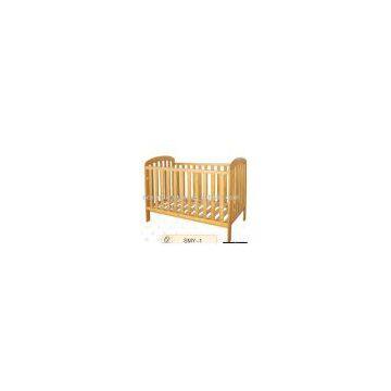 wood baby bed