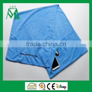 Cheap promotion 300gsm microfiber sports towel