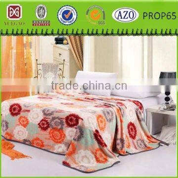 Super soft flannel fleece blanket low price high range