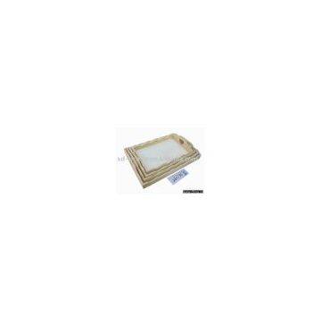 wooden tray