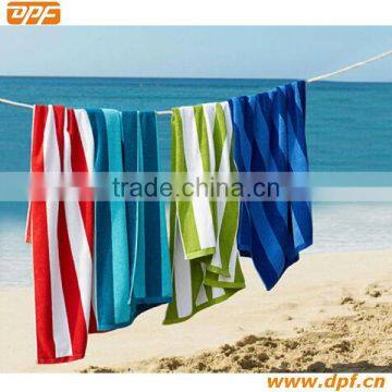 Hot sale 100% cotton yarn-dyed stripe personalized beach towel