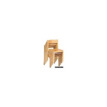 Children furniture ,Nursery kids chair, Stacking children chair