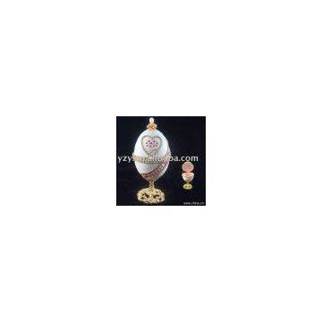 Jewelry Box Egg carving music box/egg music box/musical box