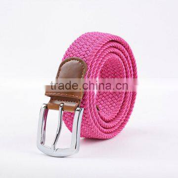 China Supplier New Design Braided Elastic Webbing Belt photo-4