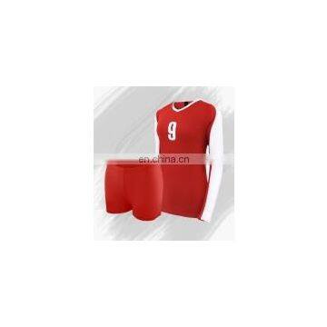 long sleeve volley ball uniform