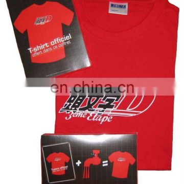 Cotton Promotion Compress T-Shirt wholesale 100% cotton t-shirt press custom compressed t-shirt