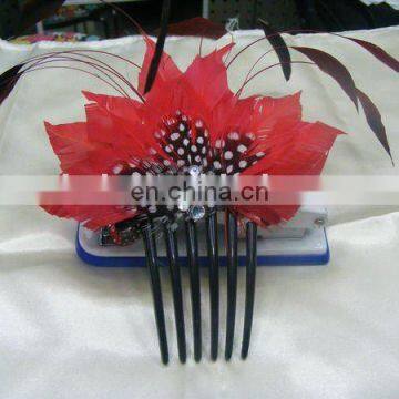 Fashion Feather Hair Clip Ornaments Decorations FHE-0087
