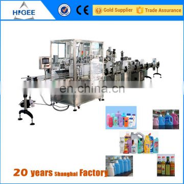 squeeze bottle filling capping and labeling machine