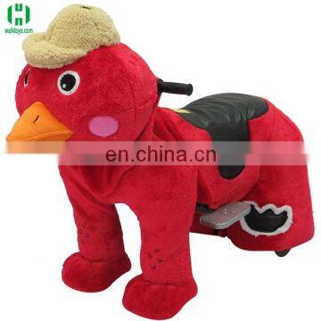 HI Plush Motorized Remote Control Duck Electric Ride on Animals photo-2