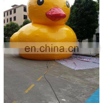 yellow floating inflatable pool duck/giant inflatable promotion duck