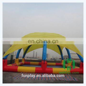 Hot summer hot sale swimming pool giant inflatable unicorn pool float inflatable frame pools inflatable adults pool