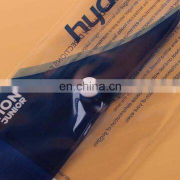 Custom Wholesale Clear Pvc Bag With Button High Quality Plastic Packaging Bag for Pen ,ruler photo-4
