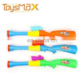 High quality summer toys green blue orange 60CM long kid water gun with certificates