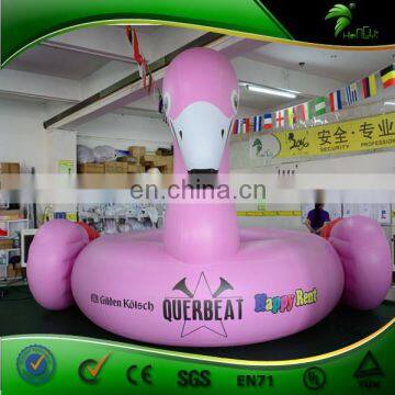 Giant Pink Inflatable Swan Swimming Pool Toys