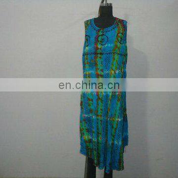 Rayon Tie Dye Dress