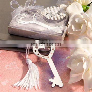 Wedding Favors Book Lovers Key Design Bookmarks