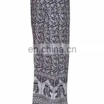 Indian Straight Wrap Around Skirt Ethnic New Wrap Sarong Skirt Simple Wrap Skirts Gypsy Dress Hippie Boho Women Fashion Wear's photo-3