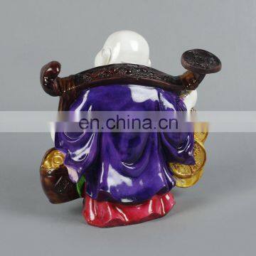 Polyresin Buddha Head Figurine 07