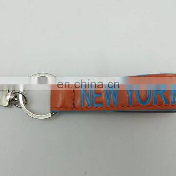 New Style Promotion Gift Leather Keychain Custom photo-2