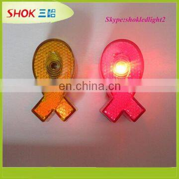 Newest hot selling promotion plastic fish shaped led flashing safety light