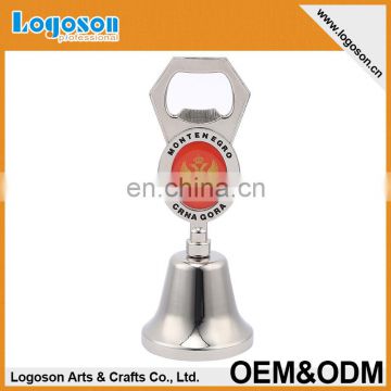 Souvenirs Metal Table Hand Bell With Bottle Opener