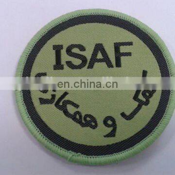 Custom clothing woven patches colorful embroiderd garment patche nice patches as apparel