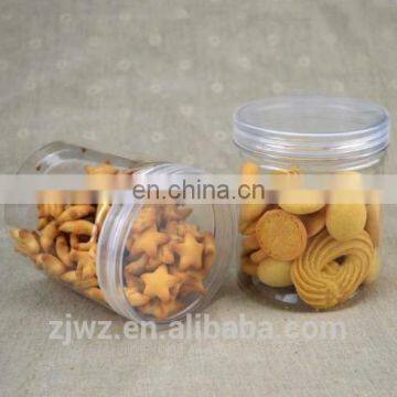 2015 clear round pvc/pp cookie box